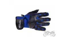 GLOVES BLACK-BLUE MESH XS