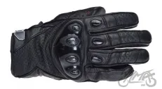GLOVES, IN MOTION PLASTIC/KEVLAR PERF. BLACK XS