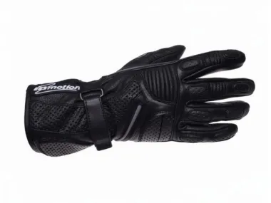 PIRŠTINĖS INMOTION SUSTIPRINTOS, ILGOS JUODOS/PILKOS XS