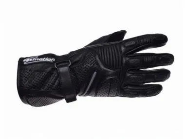 PIRŠTINĖS INMOTION SUSTIPRINTOS, ILGOS JUODOS/PILKOS XL