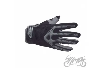 GLOVES IM CROSS LINE BLACK GREY S