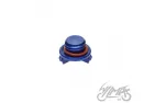 CAP, OIL FILL M20x2.5 BLUE