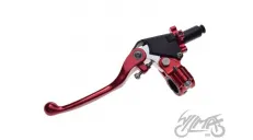 FLEXIBLE CLUTCH LEVER MOTOCROSS RED