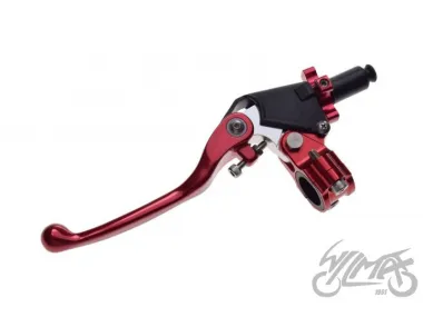 FLEXIBLE CLUTCH LEVER MOTOCROSS RED