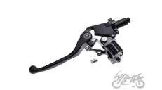 FLEXIBLE CLUTCH LEVER MOTOCROSS BLACK
