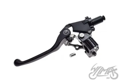 FLEXIBLE CLUTCH LEVER MOTOCROSS BLACK