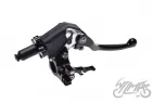 FLEXIBLE CLUTCH LEVER MOTOCROSS BLACK