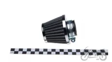 AIR FILTER, CONE CHROMED 32 mm