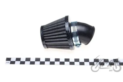 AIR FILTER KL102L2 42 mm CONE-SHAPED 45' CARBON-LOOK