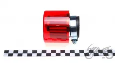 AIR FILTER KM101M1 PLASTIC HOUSING, RED
