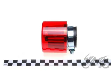 AIR FILTER KM101M1 PLASTIC HOUSING, RED