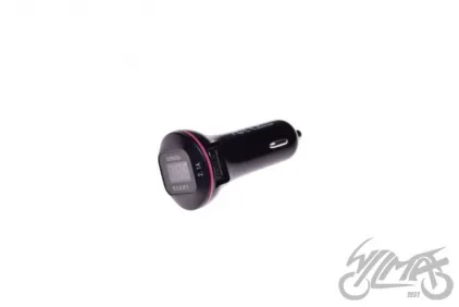 SOCKET, USB WITH VOLTAGE/CURRENT DISPLAY 12 - 24V