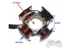 STATOR-GENERATOR 4 COILS 7 WIRES
