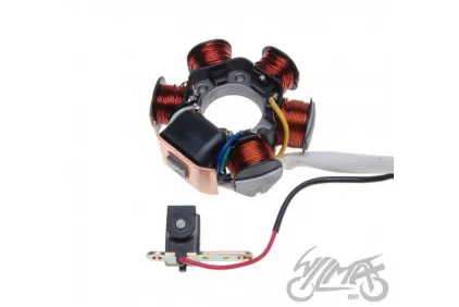 STATOR 6 COILS 6 WIRES PIAGGIO GILERA