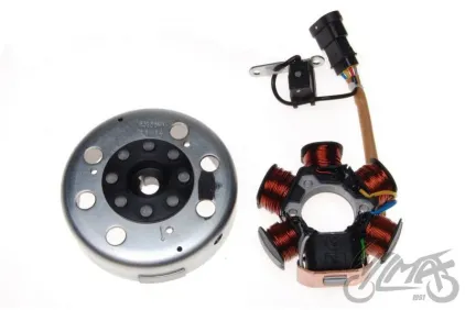 STATOR 6 COILS 6 WIRES WITH FLYWHEEL