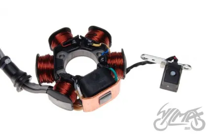 STATOR PIAGGIO GILERA 6 COILS 7 WIRES