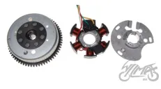 STATOR 6 COILS 4 WIRES WITH FLYWHEEL