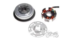 STATOR 6 COILS 4 WIRES WITH FLYWHEEL