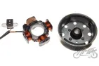 STATOR 4 COILS 3 WIRES WITH FLYWHEEL