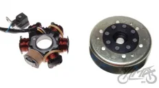 STATOR 6 COILS 4 WIRES WITH FLYWHEEL