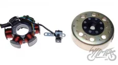 STATOR 6 COILS 4 WIRES WITH FLYWHEEL
