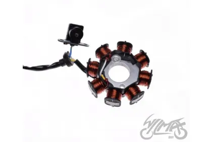 STATOR ASSY 8 POLES FOR PEUGEOT SPEEDFIGHT VIVACITY ELYSEO