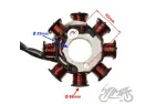 STATOR ASSY FOR KYMCO SUPER 9  8 COILS - 2T