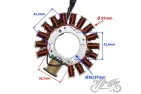 STATOR 16 COILS YAMAHA MAJESTY 125