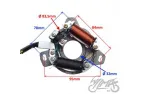 STATOR 2 COIL HONDA MTX MBX MT MB