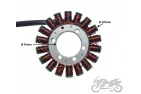Apvija, apvijos generatoriaus HONDA CBR900RR FIREBLADE 93-95
