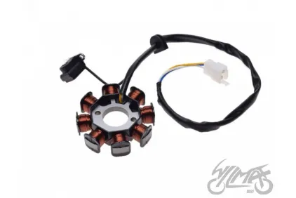STATOR-GENERATOR 8 COILS FOR SYM PEUGEOT 50 4T