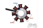 STATOR-GENERATOR 8 COILS FOR SYM PEUGEOT 50 4T