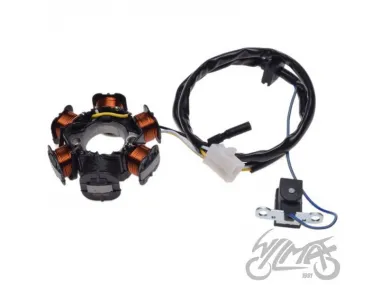 STATOR-GENERATOR 6 COILS FOR PEUGEOT LUDIX