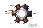 STATOR-GENERATOR 6 COILS FOR PEUGEOT LUDIX