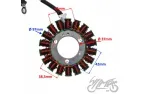 STATOR-GENERATOR 18 COILS FOR YAMAHA XMAX 125