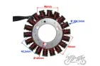 STATOR-GENERATOR 18 COILS FOR YAMAHA TMAX 500 08-11