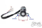 SWITCH, MAIN FOR DERBI SENDA 4 WIRES