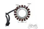 Apvija, apvijos generatoriaus YAMAHA YFM 350 660 GRIZZLY 02-08