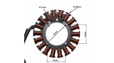 Apvija, apvijos generatoriaus tinka Harley-Davidson motociklams 30017-07