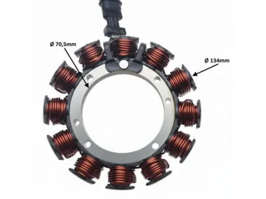 Apvija, apvijos generatoriaus tinka Harley-Davidson motociklams 29970-88D