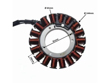 Apvija, apvijos generatoriaus tinka Harley-Davidson motociklams 29900068