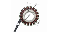 Apvija, apvijos generatoriaus tinka Harley-Davidson motociklams 30734-04K