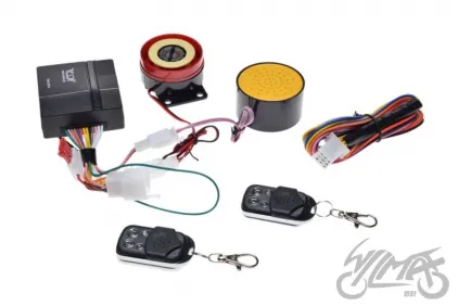 SIGNALIZACIJA MOTOCIKLAMS - MOTOROLERIAMS. SIGNALAS+GARSIAKALBIS