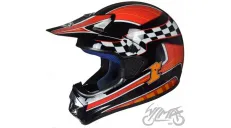 ŠALMAS AWINA S TN-8686-34 ENDURO RAUDONAS-JUODAS