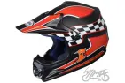 ŠALMAS VAIKIŠKAS ENDURO 47-48 CM TN8696 RAUDONAS JUODAS