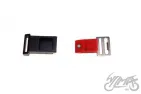 BUCKLE, HELMET STRAP PLASTIC
