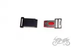 BUCKLE, HELMET STRAP PLASTIC