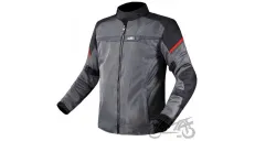 LS2 RIVA MAN JACKET BLACK DARK GREY RED 4XL