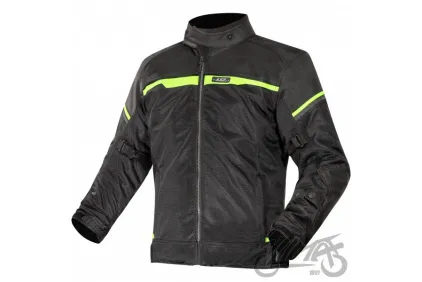 LS2 RIVA MAN JACKET BLACK NEON YELLOW L