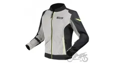 LS2 AIRY JACKET EVO LADY BLACK GREY YELLOW XXL